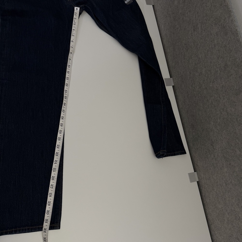 Levi's 501 Original Fit Men's Jeans 32x32 Dark Wash Blue Denim Button Fly NEW - Picture 9 of 11